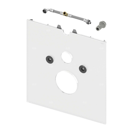 Dolna obudowa szklana do WC z deską z funkcją bidetu TECE lux