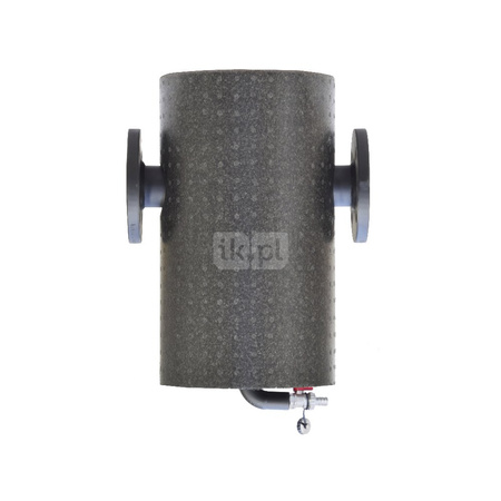 Filtroodmulnik koszowy FMK+ 300 – DN125 z wyposażeniem dodatkowym, z izolacją, malowany (z koszem filtracyjnym 500µm, zaworem spustowym i odpowietrznikiem ręcznym, z izolacją, malowany)