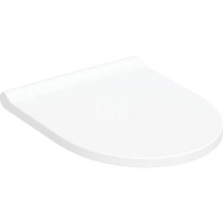 Geberit Acanto Deska sedesowa, mocowanie od góry, wolne opadanie, z wypinanymi zawiasami