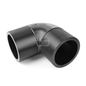 Kolano doczołowe 90 st. PE100RC SDR 17 d 63