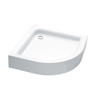 STANDARD PLUS brodzik półokrągły 80 cm, ze zintegrowaną obudową