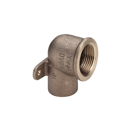 Kolano 90' VIEGA 94472G Jednoczęściowy, brąz / brąz, 22 mm x 3/4'' (lw x gw)
