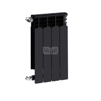 Grzejnik aluminiowy G600F/4 czarny