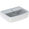 REKORD Umywalka kompaktowa 45 cm, prostokątna, z przelewem, z otworem