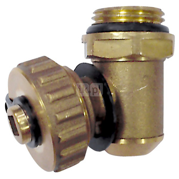 Zawór wodny FERRO Spustowy obrotowy, mosiądz gz 1/2'' x gz 1/2''