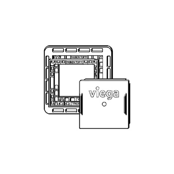 Płyta mocująca VIEGA 8651.2 do pisuaru tworzywo sztuczne