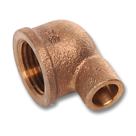 Kolano 90' SANHA 4090g, Cu, 42 mm x 1 1/2'' (lw x GW)