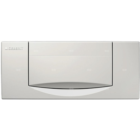 Przycisk uruchamiający Geberit 300T, przedni, biały-alpin