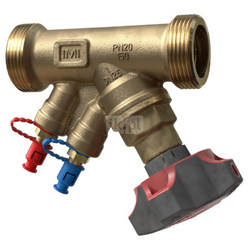 STAD-C DN 50 - Zawór równoważący do 150 st.C, gw. zew.