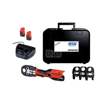 Zaciskarka QIK Novopress 103 BT (akumulator) + dodatkowy akumulator