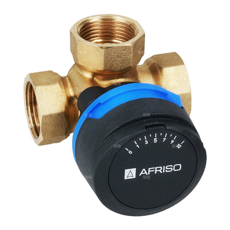 Zawór obrotowy trójdrogowy AFRISO ARV 388 ProClick, mieszający, DN 20