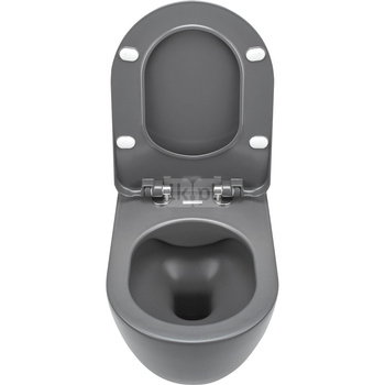 Deante Peonia Miska ustępowa wisząca bez kołnierza