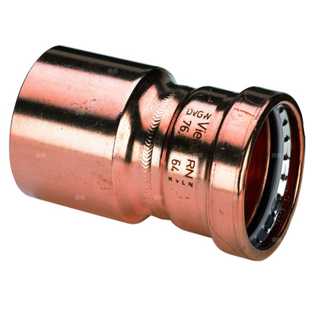 Profipress XL-złączka redukcyjna z SC-Contur miedź, nr wzoru 2415.1XL d1: 88,9 d2: 76,1