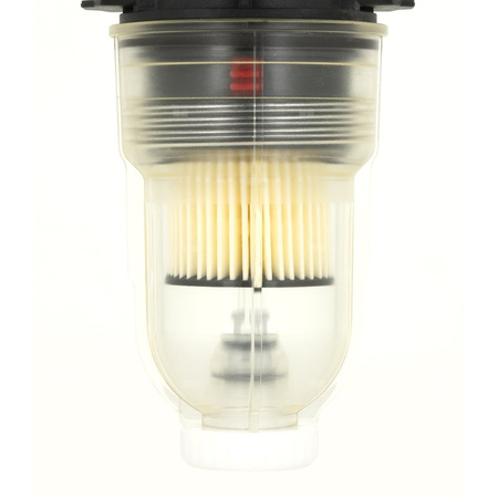 Filtr olejowy AFRISO FloCo-Top-2CM MS-5zintegrowany z odpowietrznikiem fi 3/8''/3/8'' GW x GZ, z wkładem opticlean, maks. przepływ 100 l/h