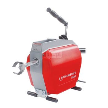 R600 Maszyna do czyszczenia rur z wężem prowadzącym