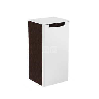 REKORD szafka boczna niska, biała