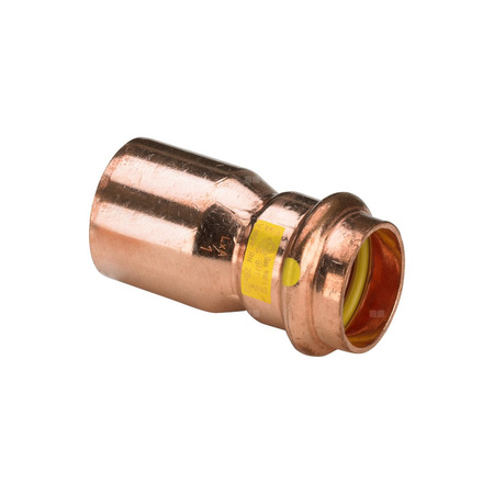 Złącze Profipress VIEGA 2615.1 redukcja Jednoczęściowy, Cu (Stan surowy) / Cu, 28 mm x 15 mm (kw x mz), 65 mm