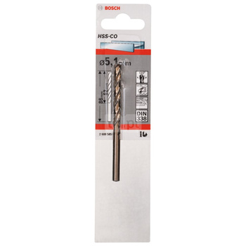 WIERTŁO STAND. HSS-CO 135'5,1/52MM