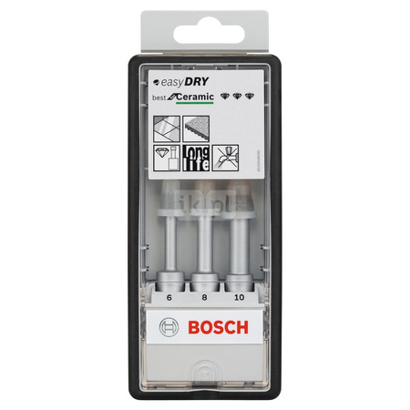 EASYDRY WIERTŁA DIAMENTOWE (6,8,10) ROBU
