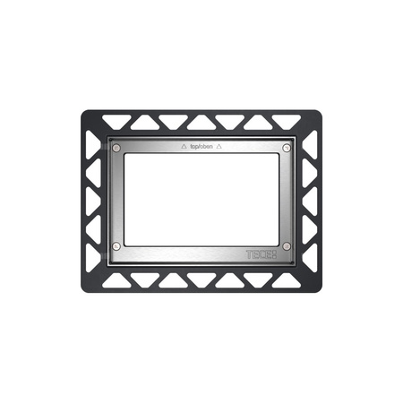 Ramka montażowa do WC, służy do montażu przycisków TECEloop/TECEsquare/TECEnow/TECEvelvet oraz TECElux mini zlicowanych z płytką ścienną, metal połysk TECE