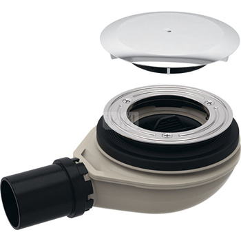 Zestaw odpływowy Geberit do brodzików, d90, H60 h30, kompletny, chrom błyszczący