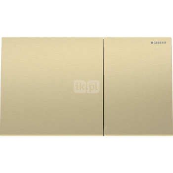 Przycisk uruchamiający Geberit Sigma70, przedni, stal nierdzewna mosiądz