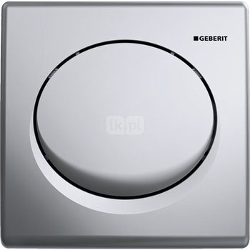 Pneumatyczny zawór spłukujący Geberit do pisuaru, Basic, ręczny, chrom-mat