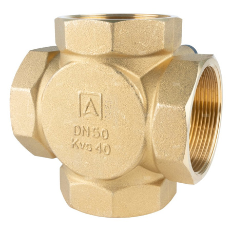 Zawór obrotowy czterodrogowy AFRISO ARV 487 ProClick, mieszający, DN 50