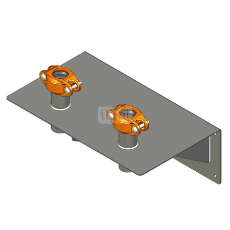 UCHWYT ŚCIENNY GRUP POMPOWYCH DO DN 50