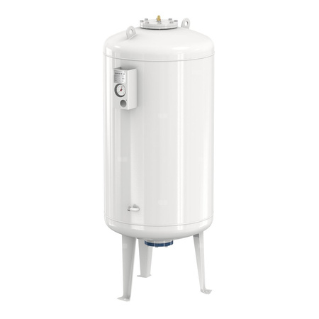 Naczynie wzbiorcze stojące FLAMCO MEIBES Airfix D-E-B, pojemność 3000 l 6-, 16 bar / 120'C fi2 1/2'', kolor biały, do instalacji C.W.U.