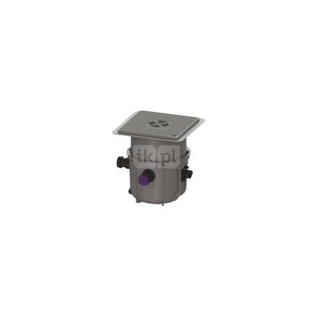 Przepompownia wody brudnej Minilift do zabudowy z pokrywą czarną