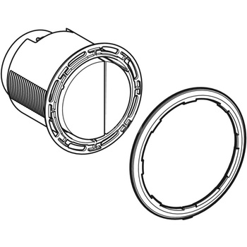 Przycisk pneumatyczny Typ 10 2M chrom-chrom mat