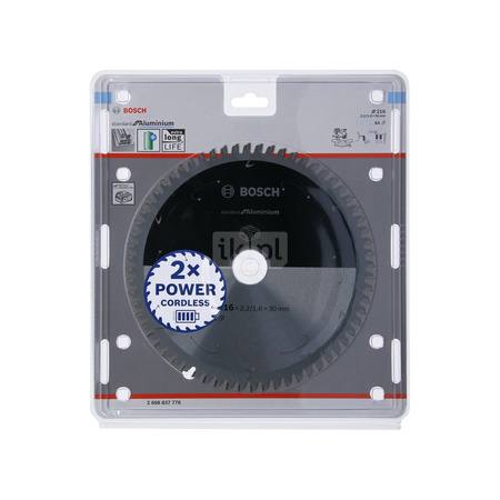 Ostrze do piły tarczowej bezprzewodowej Standard for Aluminium 250 x 2,4 / 1,8 x 30 T68