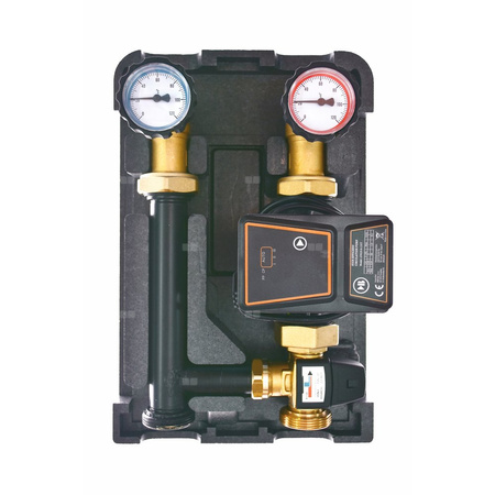 Grupa pompowa QIK Optimo mieszająca gz x gw 6/4'' x 1'', z pompą obiegową APM, z zaworem trójdrożnym