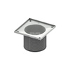 Nasadka z ramką rusztu 150 x 150 mm do odpływu prysznicowego z tworzywa sztucznego TECE drainpoint S