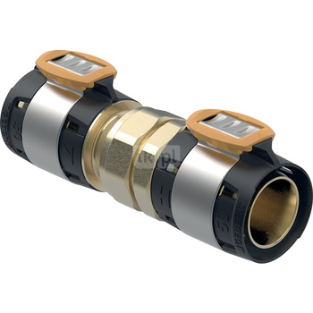 Złącze GEBERIT FlowFit, 50 mm (łącznik zaprasowywany x łącznik zaprasowywany)