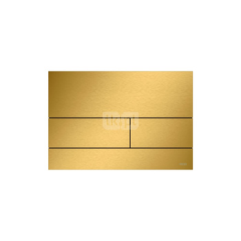 Przycisk spłukujący do stelaża (Mechaniczny) TECE square metal, kolor złoty optyczny szczotkowany "anti-fingerprint"