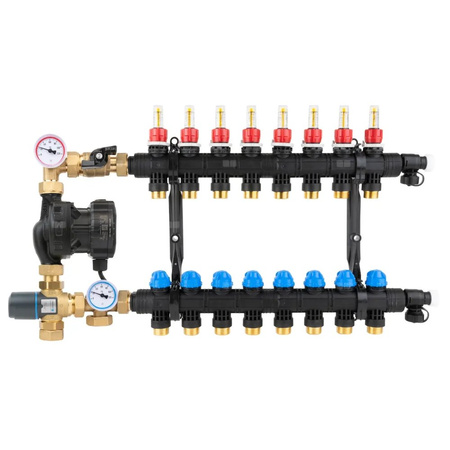 Moduł mieszający BTU 501 AP do ogrzewania podłogowego z zaworem ATM 561, pompa AFRISO APH 15-7/130