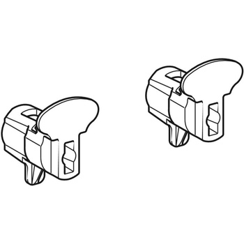 Zestaw rygli blokujących do skrzynki funkcyjnej do baterii Geberit Piave/Brenta (zest. 2 szt.)