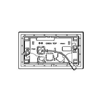 Zestaw montażowy VIEGA 8650.1 do podwieszanej miski WC tworzywo sztuczne