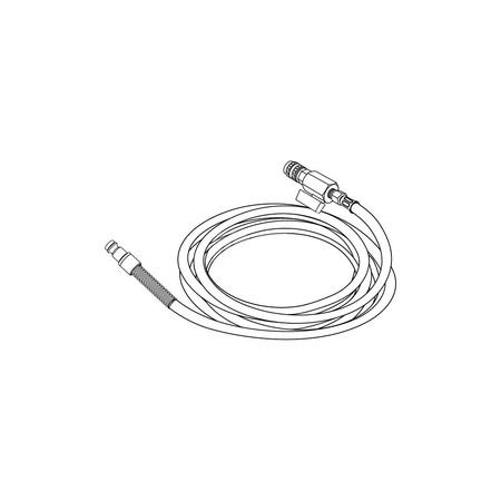 Wąż pomiarowy długość 3m czerwony