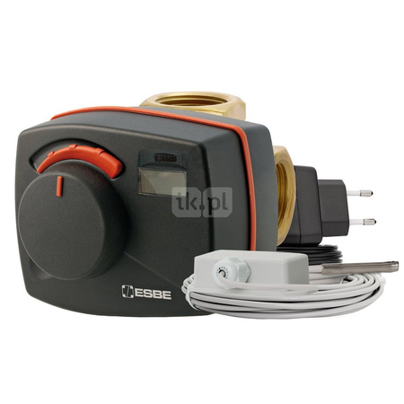 Zawór trójdrożny regulacyjny ESBE VRG131 15-4 RP 1/2 mosiądz GW DN 15, kl. ciśn. PN 10 4 Kvs