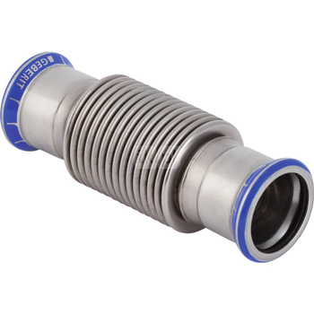 Kompensator GEBERIT Mapress Edelstahl mz x mz DN 25 x DN 25, fi 28 mm, dł. 120 mm