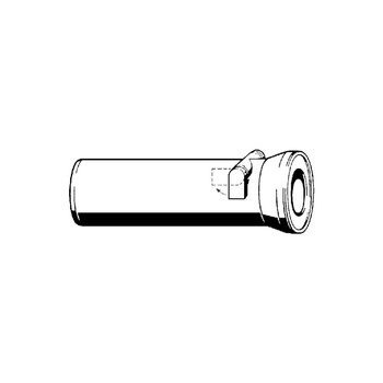 Rura przyłączeniowa przeznaczenie: WC, nr wzoru 3815.5 DN: 100 L: 400 wykonanie: biały alpejski