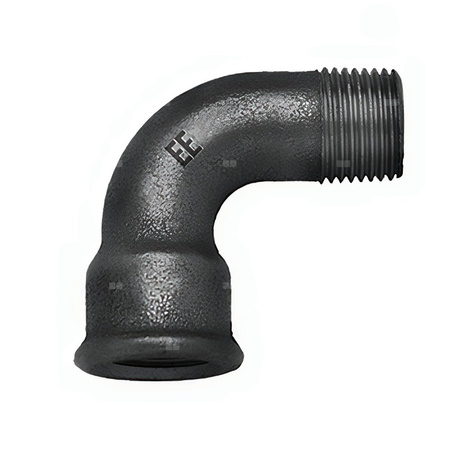 Łuk krótki 90' ODLEWNIA ZAWIERCIE D4/1a/1a żeliwo (czarne) 1'' (GW x GZ)