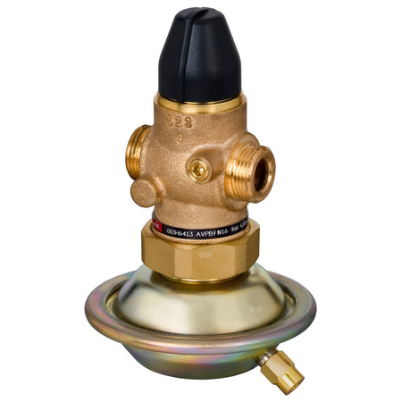 Regulator różnicy ciśnień z ograniczeniem przepływu AVPB-F PN16 25/8 03 gw. pow.