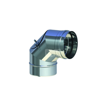 SP Kolano spalinowe z rewizją 90' DN 250