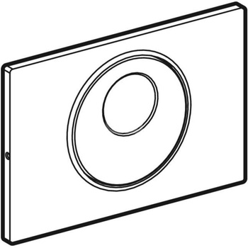 Przycisk Sigma10 WC IR, stal