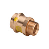 Złącze przejściowe Profipress VIEGA 2611.5 Jednoczęściowy, brąz / brąz, 18 mm, 3/4'' (mz x gz), 43 mm