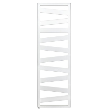 Grzejnik elektryczny ZEHNDER Kazeane 1291 x 500 mm, kolor biały, moc 500 W